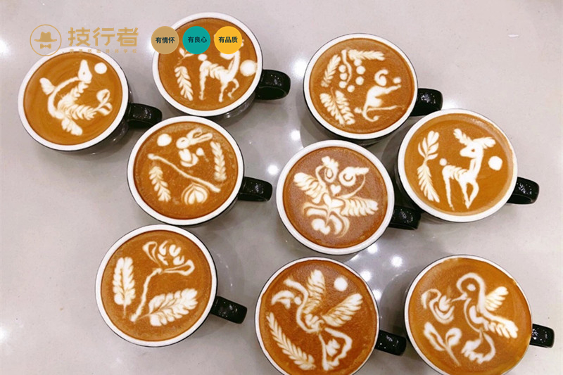 技行者调酒学员作品